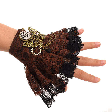 Steampunk Wristlets and Cuffs