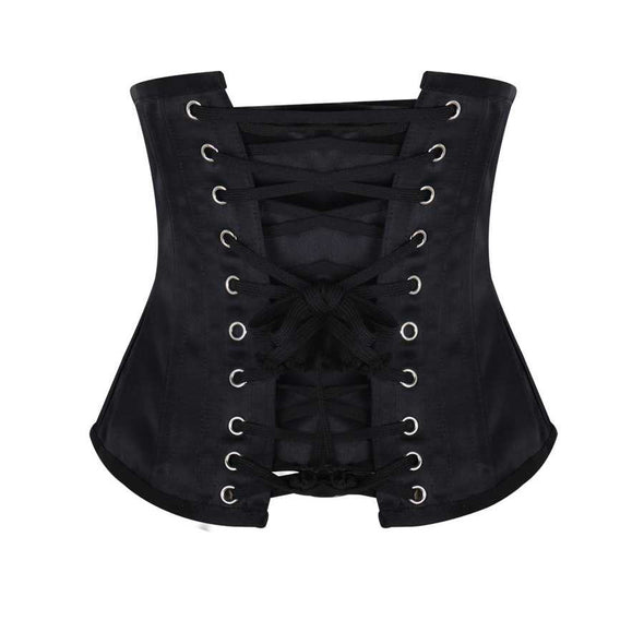 Steampunk Clothing - Underbust Corset with Curved Hip Hemline – Gothikco